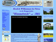Tablet Screenshot of himmelreich-bad-koesen.de